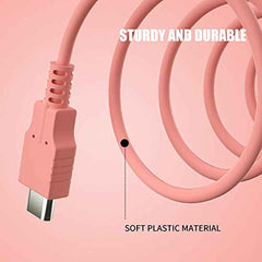 Fast Charging Cable for Switch, MacBook, Pixel C, LG Nexus 5X G5, Nexus 6P/P9 Plus, One Plus 2, Sony XZ and More - Coral (4.92ft)