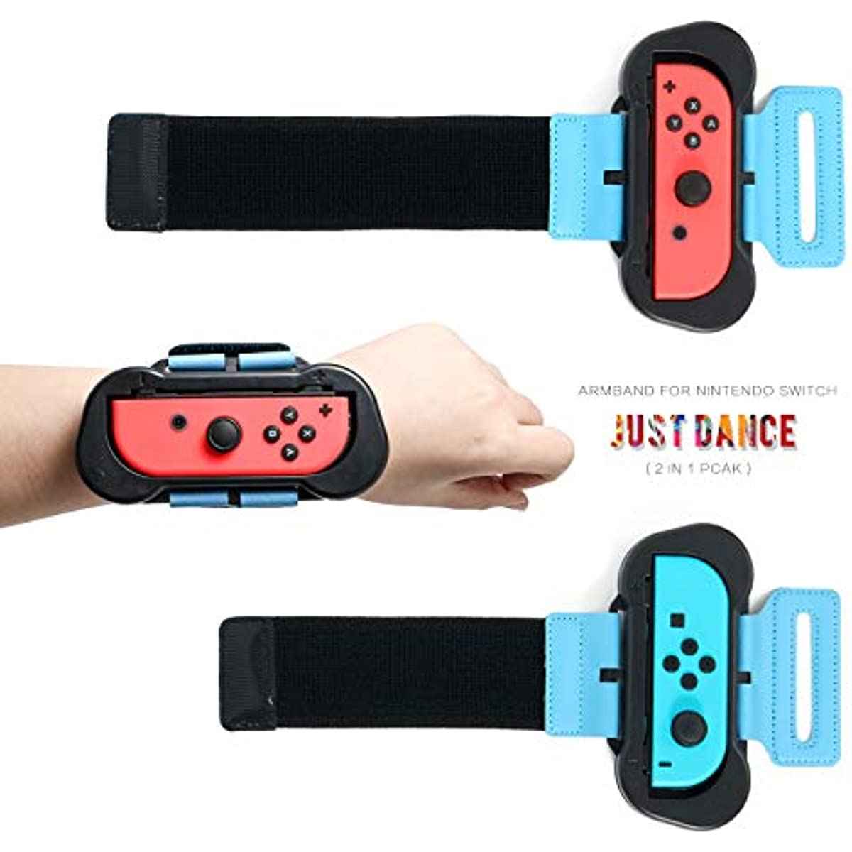 Nintendo Switch Just Dance Wrist Bands Compatible with Switch Just Dance 2023 2022 2021 2020 2019 and Switch Zumba Game