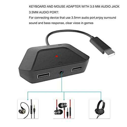 Nintendo Switch Keyboard and Mouse Adapter