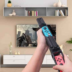 HEATFUN Game Controller Compatible with Switch Games Wolfenstein 2: The New Colossus, Big Buck Hunter Arcade - Switch and Other Games - AllBlack (1 Pack)