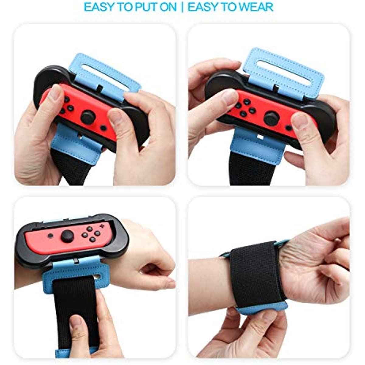 Nintendo Switch Just Dance Wrist Bands Compatible with Switch Just Dance 2023 2022 2021 2020 2019 and Switch Zumba Game