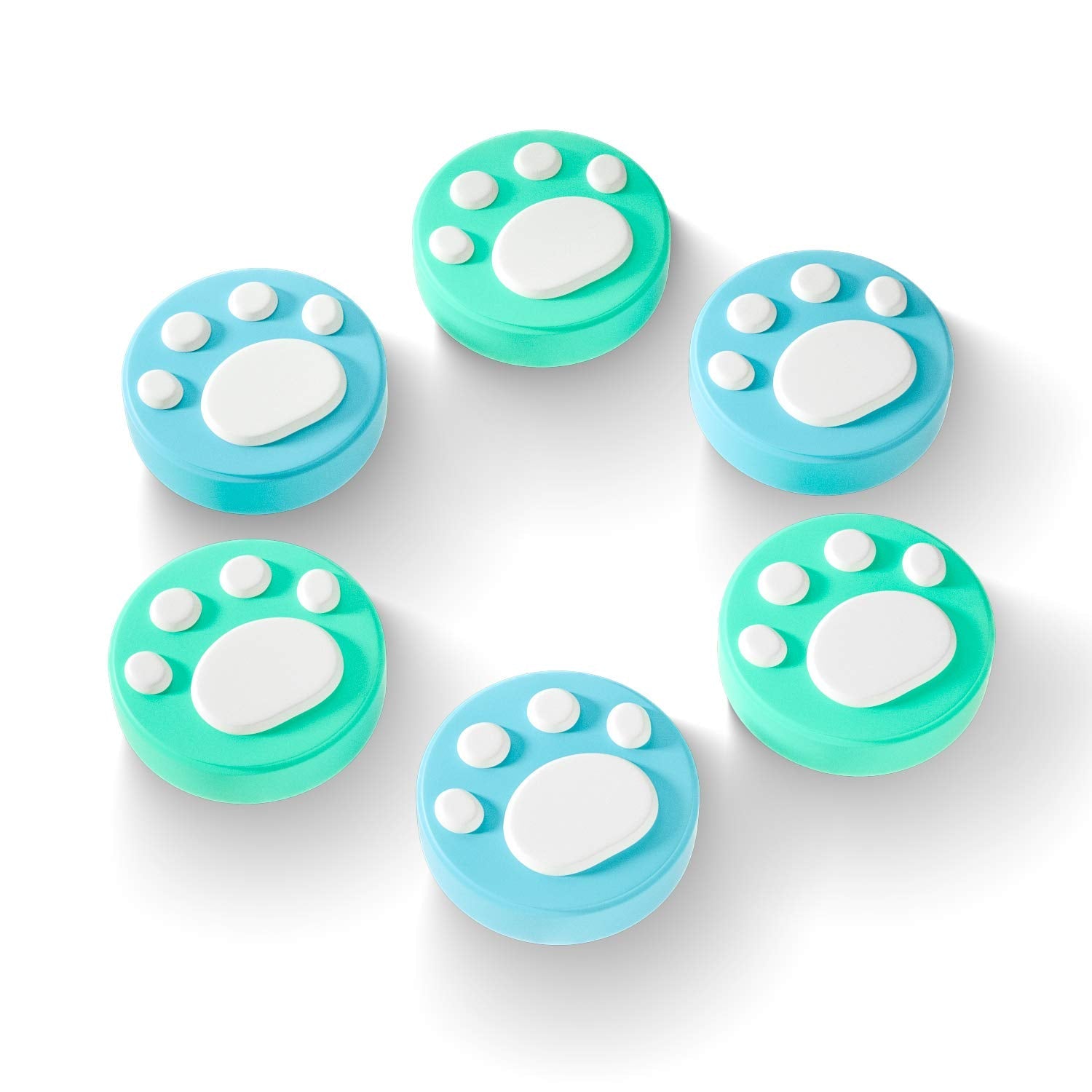 Cute Switch Thumb Grips, Soft and Comfortable Switch Flower Thumb Grips, OLED Switch Thumb Grips