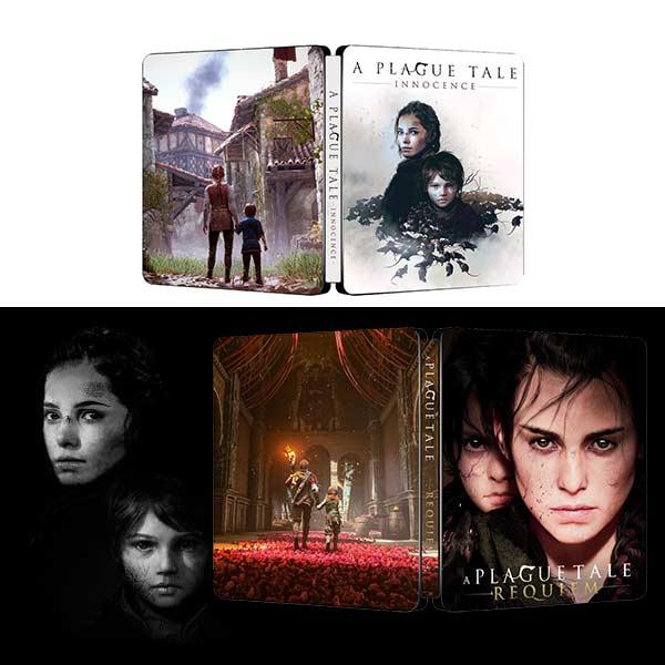 A Plague Tale Bundle Innocence + Requiem Compete Edition Steelbook | GameCaseBox - Game case