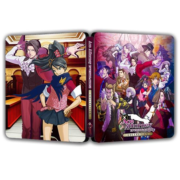 Ace Attorney Investigations Collection ALL Platforms Steelbook | GameCaseBox - Game case