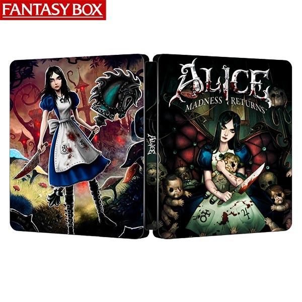 Alice Madness Returns Wonder Edition Steelbook | GameCaseBox - Game case