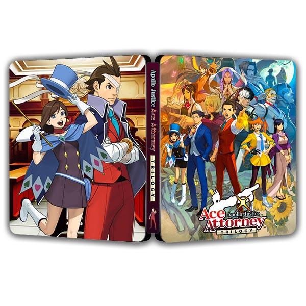 ALL Ace Attorney Collection Bundle ALL Platforms Steelbook | GameCaseBox - Game case