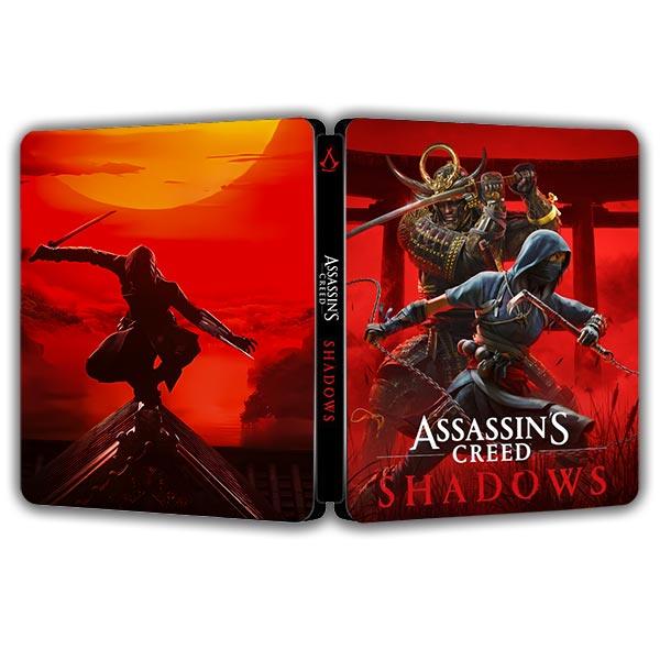 Assassin's Creed Shadows Preorders Edition Steelbook | INCLUDE Limited Packaging - Game case