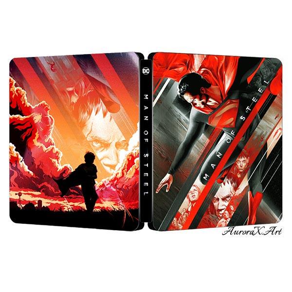 Zack Snyder's Man of Steel 2013 Steelbook | GameCaseBox - Game case