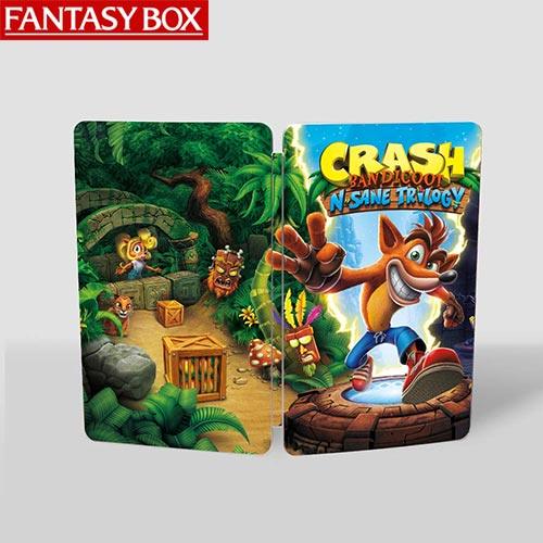 Crash Bandicoot N. Sane Trilogy for Nintendo Switch Steelbook | GameCaseBox - Game case