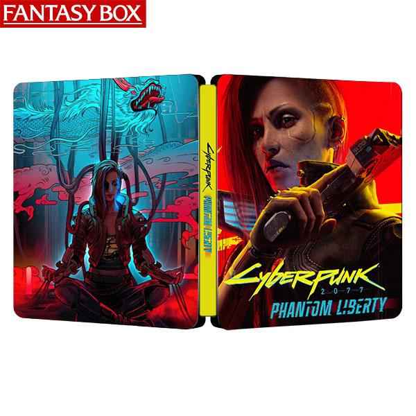 Cyberpunk 2077 Phantom Liberty DLC Edition Steelbook | GameCaseBox - Game case