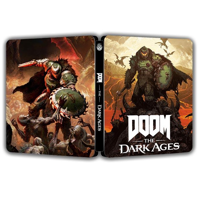 DOOM The Dark Ages Welcome to Hell Edition Steelbook | GameCaseBox - Game case