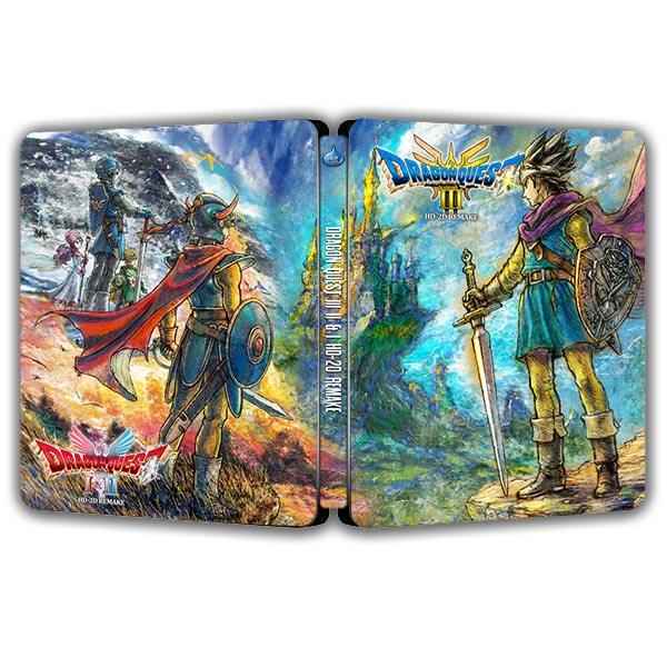 DRAGON QUEST III II & I HD-2D Remake Edition Steelbook | GameCaseBox