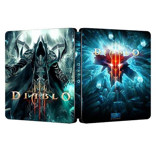 Diablo Steelbook FantasyBox Bundle | Diablo II Resurrected, Diablo III and Diablo IV Steelbook | GameCaseBox - Game case