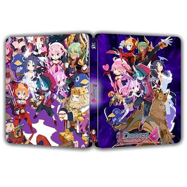 Disgaea 6 Defiance of Destiny Steelbook FOR PS4/PS5/PS2/PSP/PC/SWITCH | GameCaseBox