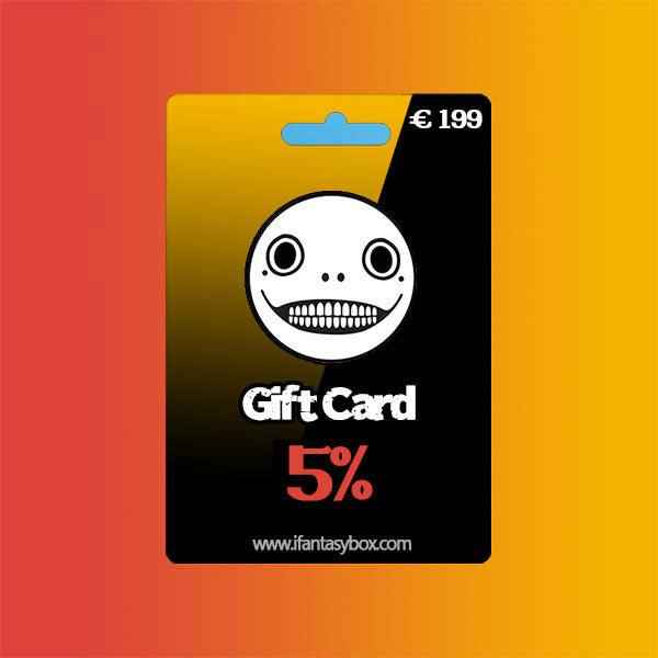 FantasyBox Christmas Gift Card with 5% Discount