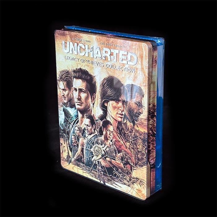 Uncharted Legacy of Thieves Collection Special Steelbook Edition with Game and FantasySafer | GameCaseBox - Game case