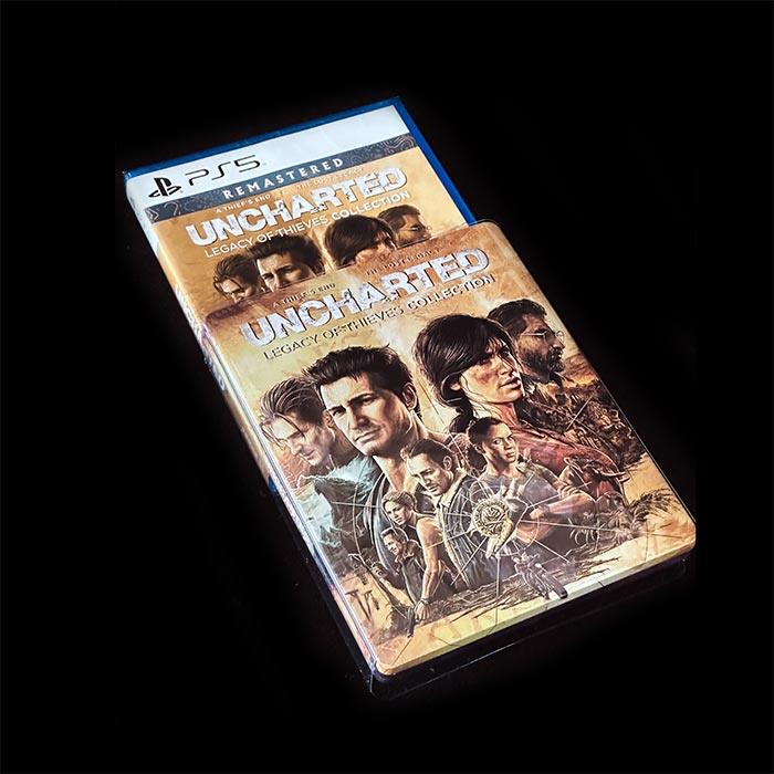 Uncharted Legacy of Thieves Collection Classic Edition Steelbook | GameCaseBox - Game case