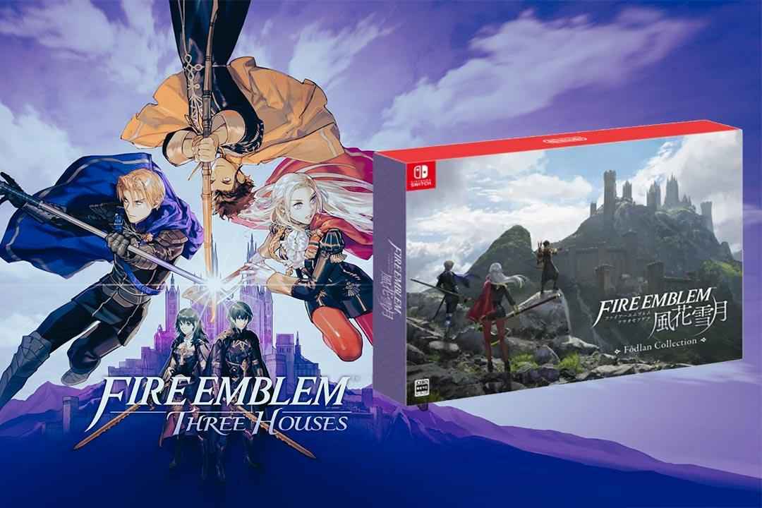 Fire Emblem Three Houses Fódlan Collection JP Edition with Steelbook + Music CD and Artbook [No Game]