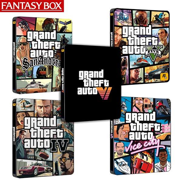 Grand Theft Auto VI GTA6 Pre-Order Until Release(POUR) Edition Steelbook | GameCaseBox - Game case