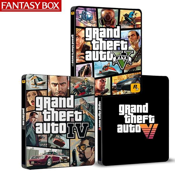 Grand Theft Auto VI GTA6 Pre-Order Until Release(POUR) Edition Steelbook | GameCaseBox - Game case