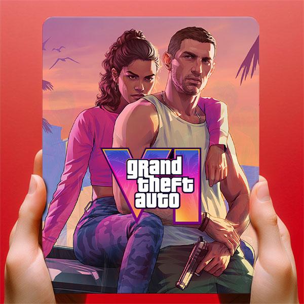 Grand Theft Auto VI GTA6 Pre-Order Until Release(POUR) Edition Steelbook | GameCaseBox - Game case