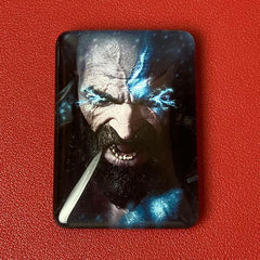 God of War Ragnarök Black Edition Pure Glass Magnet (6.4cm x 4.8cm) | GameCaseBox - Game case