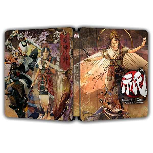 Kunitsu-Gami Path of the Goddess JP Edition Steelbook | GameCaseBox