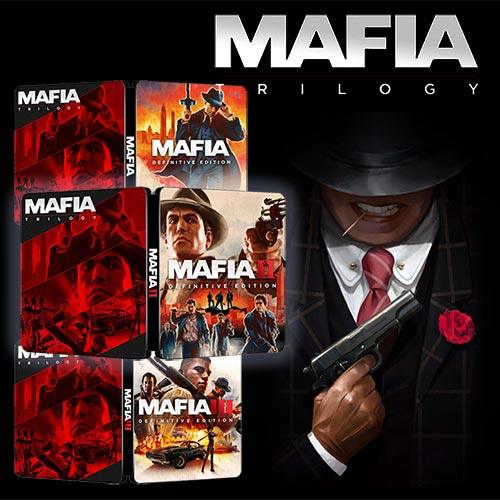 Mafia Trilogy Definitive Edition Bundle Steelbook | GameCaseBox - Game case