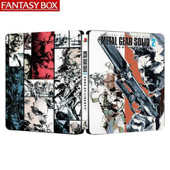 Metal Gear Solid 2 Sons of Liberty PS Edition Steelbook | GameCaseBox