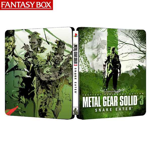 Metal Gear Solid 3 Snake Eater MGS3 PS Edition Steelbook | GameCaseBox