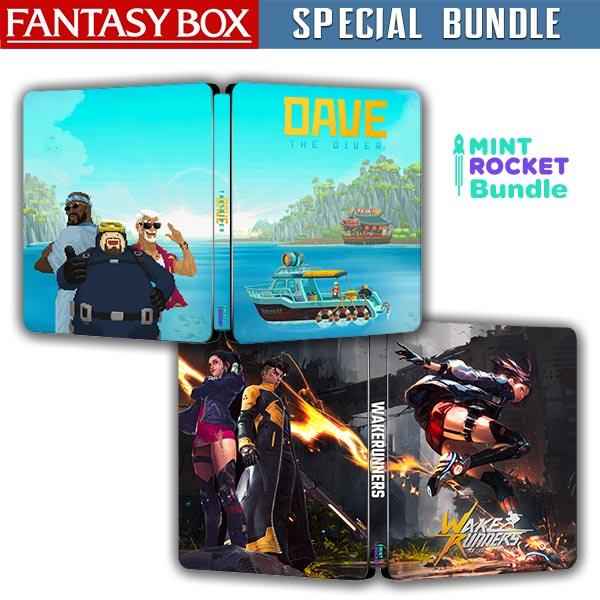 Dave The Diver & Wakerunners - Mint Rocket Limited Bundle Edition Steelbook | GameCaseBox [N-Released]