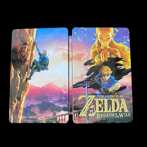 The Legend of Zelda Switch Steelbooks Bundle: Tears of the Kingdom + Breath Of The Wild | GameCaseBox - Game case