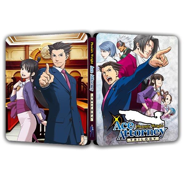 Ace Attorney Investigations Collection ALL Platforms Steelbook | GameCaseBox - Game case