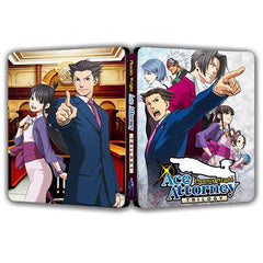 Phoenix Wright Ace Attorney Trilogy ALL Platforms Steelbook | GameCaseBox - Game case