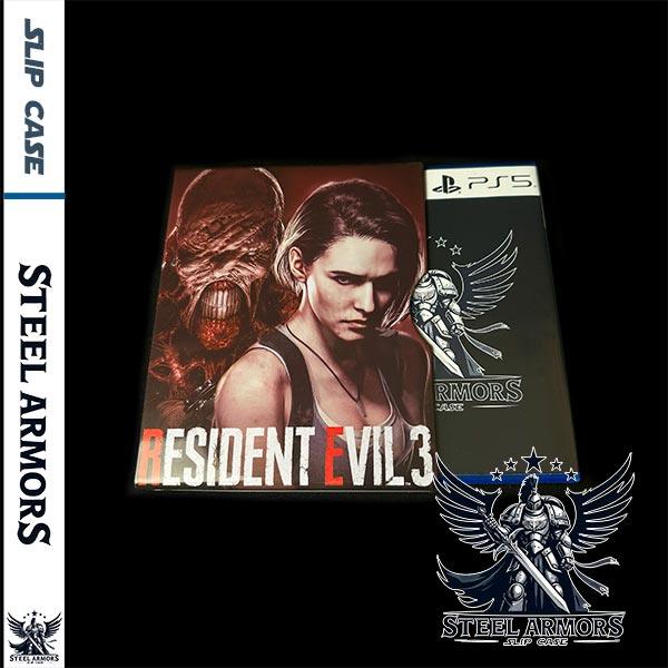 Resident Evil 3 RE3 Nemesis Edition Slip Case | SteelArmors - Game case