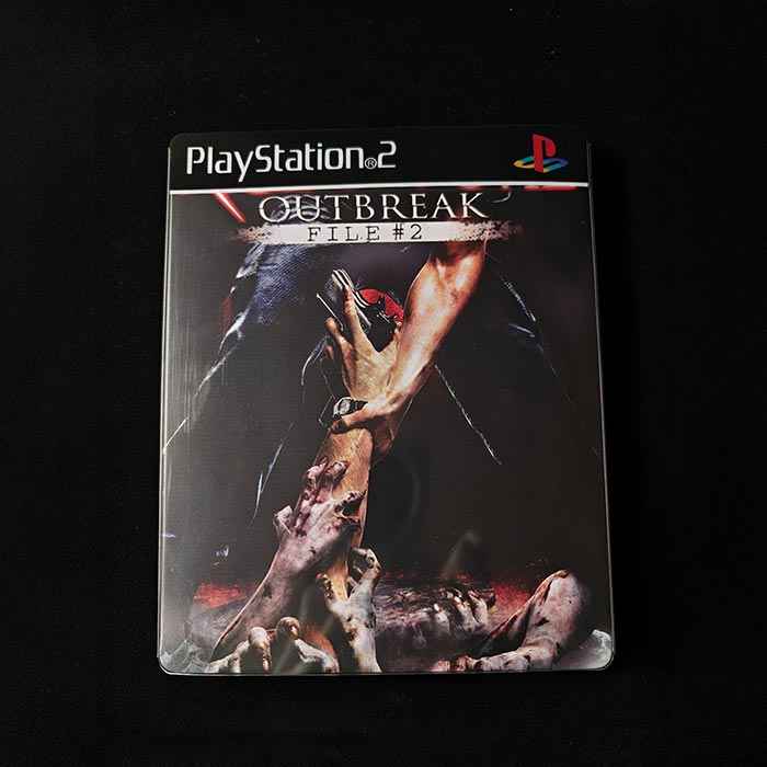 Resident Evil Outbreak File #2 Retro Edition Steelcase | FantasyBox |  With PS2 FantasySafer® a. DD
