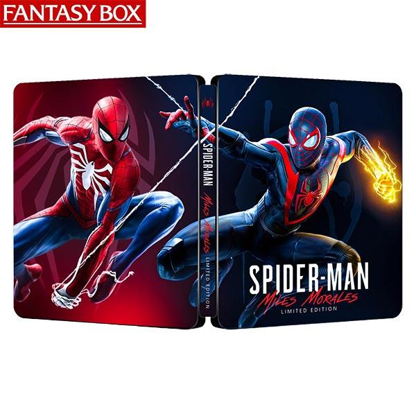 Spider-Man 1, 2 & Miles Morales Limited Bundle Edition Steelbook | GameCaseBox - Game case