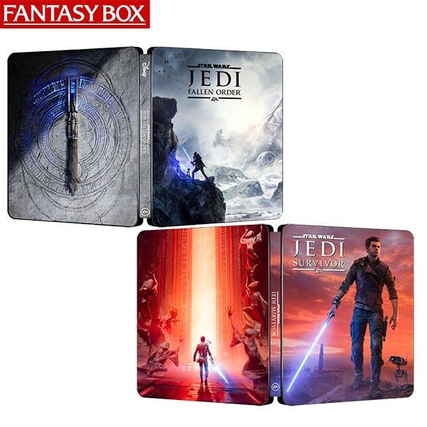 Star Wars Jedi Bundle - Fallen Order + Survivor Steelbooks Bundle | GameCaseBox - Game case