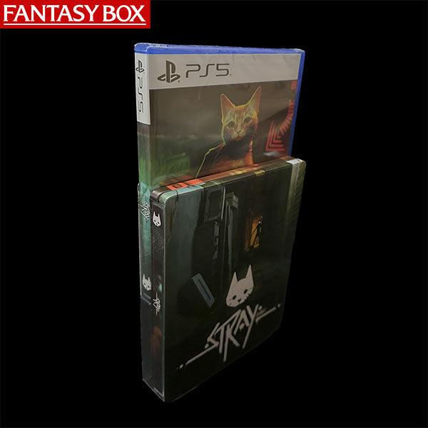 Stray PS5 Game & Steelbook Bundle | GameCaseBox - Game case