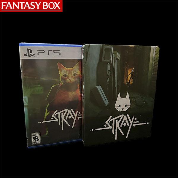 Stray PS5 Game & Steelbook Bundle | GameCaseBox - Game case