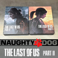 The Last of us Part I & II Remastered Classic Edition Steelbook Bundle | GameCaseBox - Game case