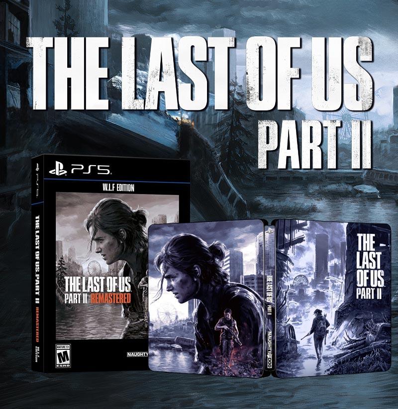 The Last of us Part II Remastered Seraphites Edition Steelbook | GameCaseBox - Game case