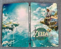 The Legend of Zelda Switch Steelbooks Bundle: Tears of the Kingdom + Breath Of The Wild | GameCaseBox - Game case