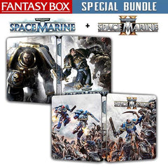 Warhammer 40K Space Marine 1+2 Special Bundle Steelbook | GameCaseBox - Game case