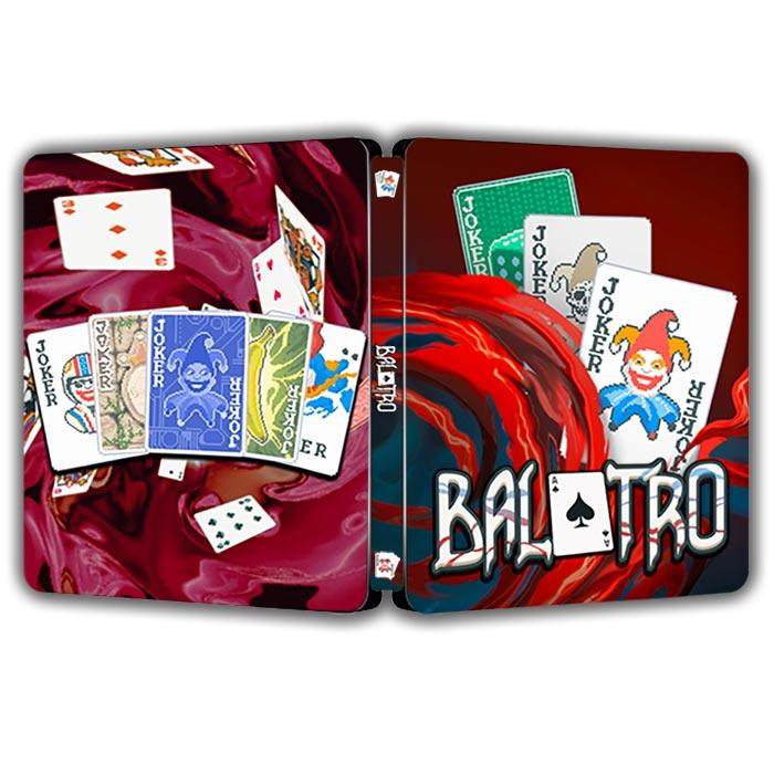 Balatro Best Debut Indie Game Steelbook | GameCaseBox - Game case