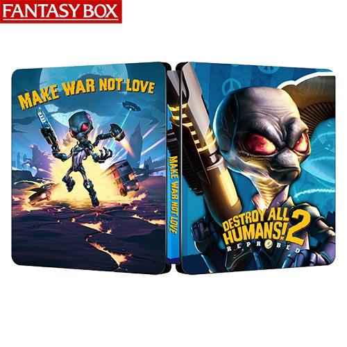 Destroy All Humans! 2 Make War Not Love Edition Steelbook | GameCaseBox [N-Released]