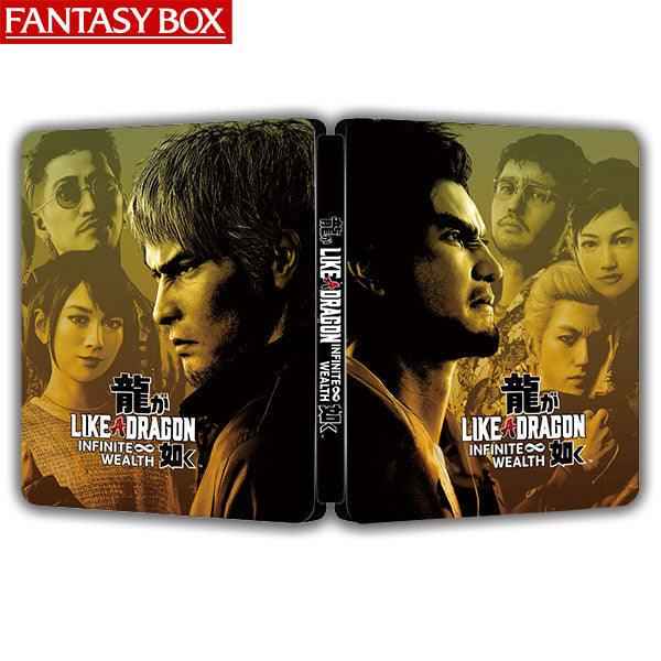 Like A Dragon Infinite Wealth Yakuza Pre-order Edition Steelbook | GameCaseBox