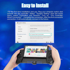 Nintendo Switch Controller Grip with Kickstand
