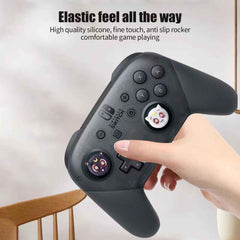 Moon Cat Thumb Grips Compatible with Playstation PS5 PS4 Switch Pro Controllers