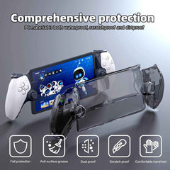 HEATFUN PS Portal Protective Case, Hard Cover Case for PlayStation Portal Remote Player, Shockproof Protective Cover Case - Black